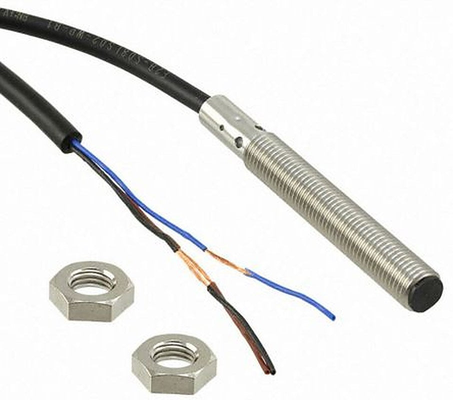 Omron E2B-S08LS02-WP-B1 2M Threaded Barrel Inductive Proximity Sensor, M8 x 1 PNP E2B 24V dc 2 mm 30 V dc 200mA