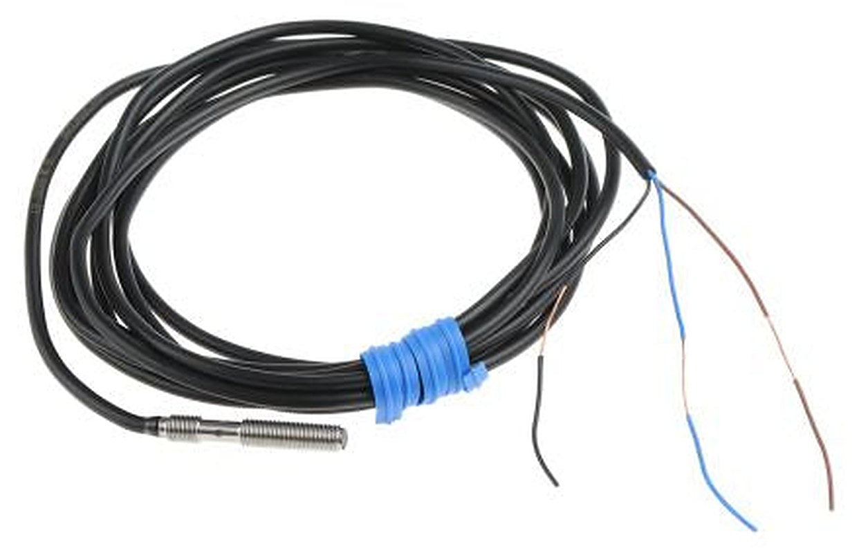 Omron E2E-S04SR8-WC-B1 2M Threaded Barrel Inductive Proximity Sensor, M4 PNP E2E 3V 30 V dc 50mA