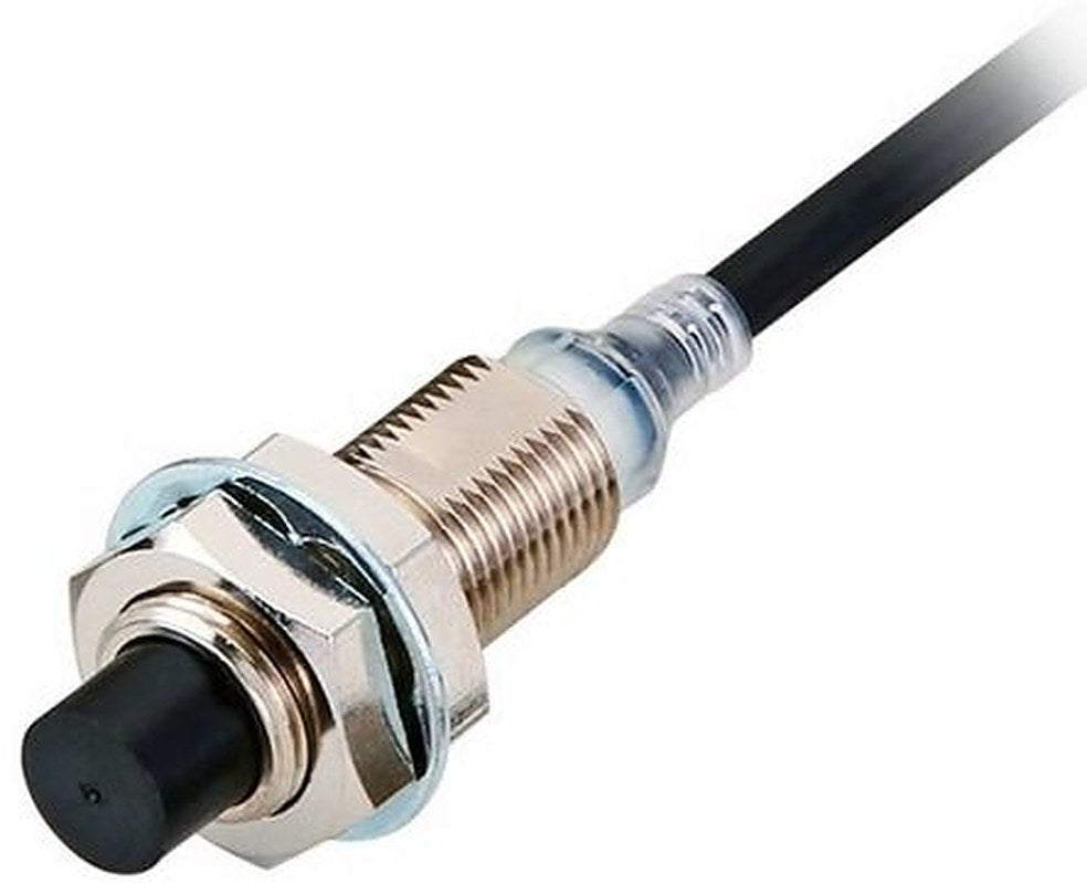 Omron E2E-X10MD112 2M Threaded Barrel Inductive Proximity Sensor, M12 2-Wire 30V 10 mm 30 V dc 100mA, 3 mA