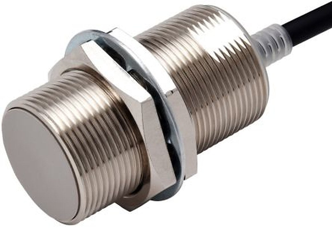Omron E2E-X15B1TL30 5M Threaded Barrel Inductive Proximity Sensor, M30 PNP E2E 30V dc 15 mm 30 V dc 100mA, 3 mA