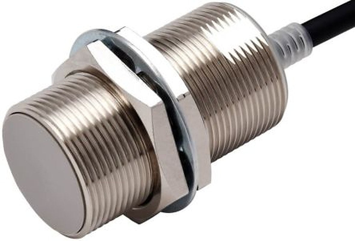 Omron E2E-X15B3DL30 5M Threaded Barrel Inductive Proximity Sensor, M30 IO-Link E2E 30V dc 15 mm 30 V dc 100mA, 3 mA