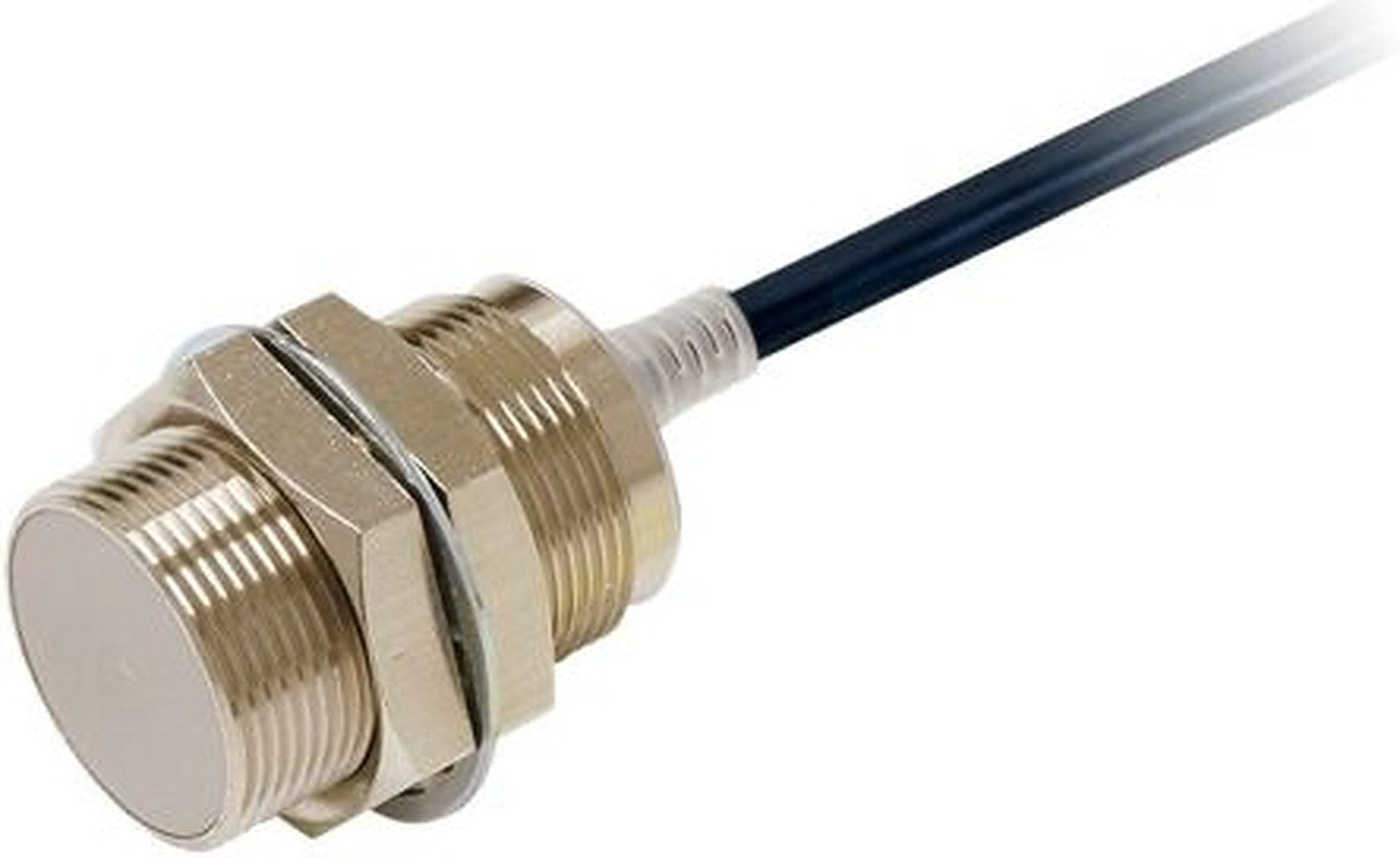 Omron E2E-X15C130 2M Threaded Barrel Inductive Proximity Sensor, M30 NPN E2E 30V dc 15 mm 30 V dc 100mA, 3 mA
