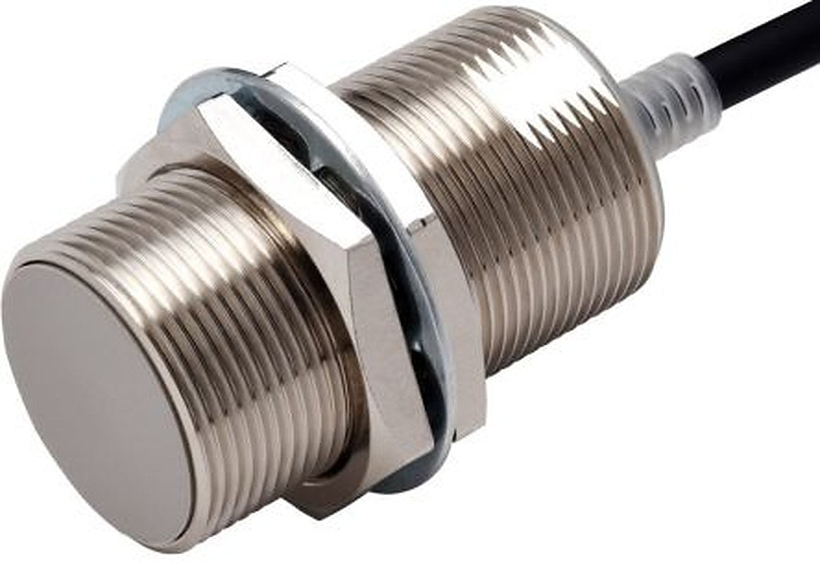 Omron E2E-X15C2L30 2M Threaded Barrel Inductive Proximity Sensor, M30 NPN E2E 30V dc 15 mm 30 V dc 100mA, 3 mA