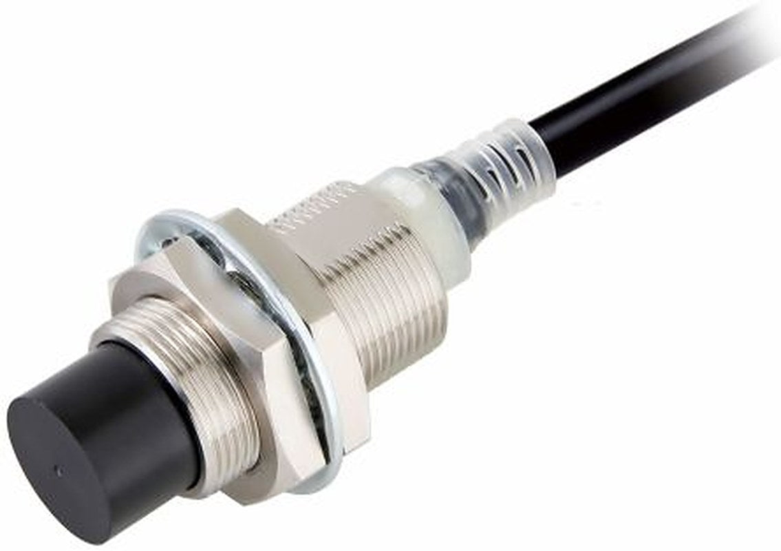 Omron E2E-X16MB3D18 2M Threaded Barrel Inductive Proximity Sensor, M18 PNP E2E-NEXT 30V 16 mm 30 V dc 20mA