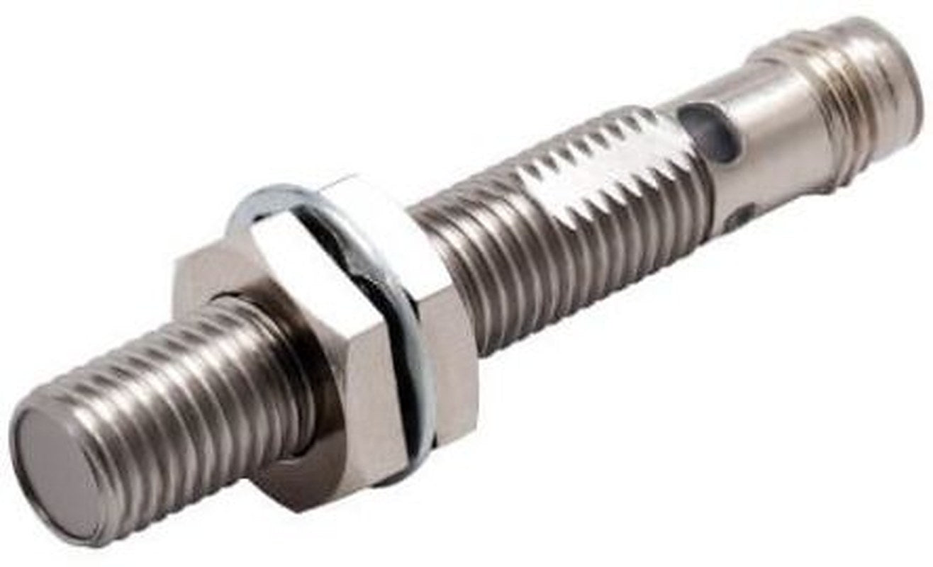 Omron E2E-X1R5B1TL8-M5 Threaded Barrel Inductive Proximity Sensor, M8 PNP 30V 1.5 mm 30 V dc 200mA