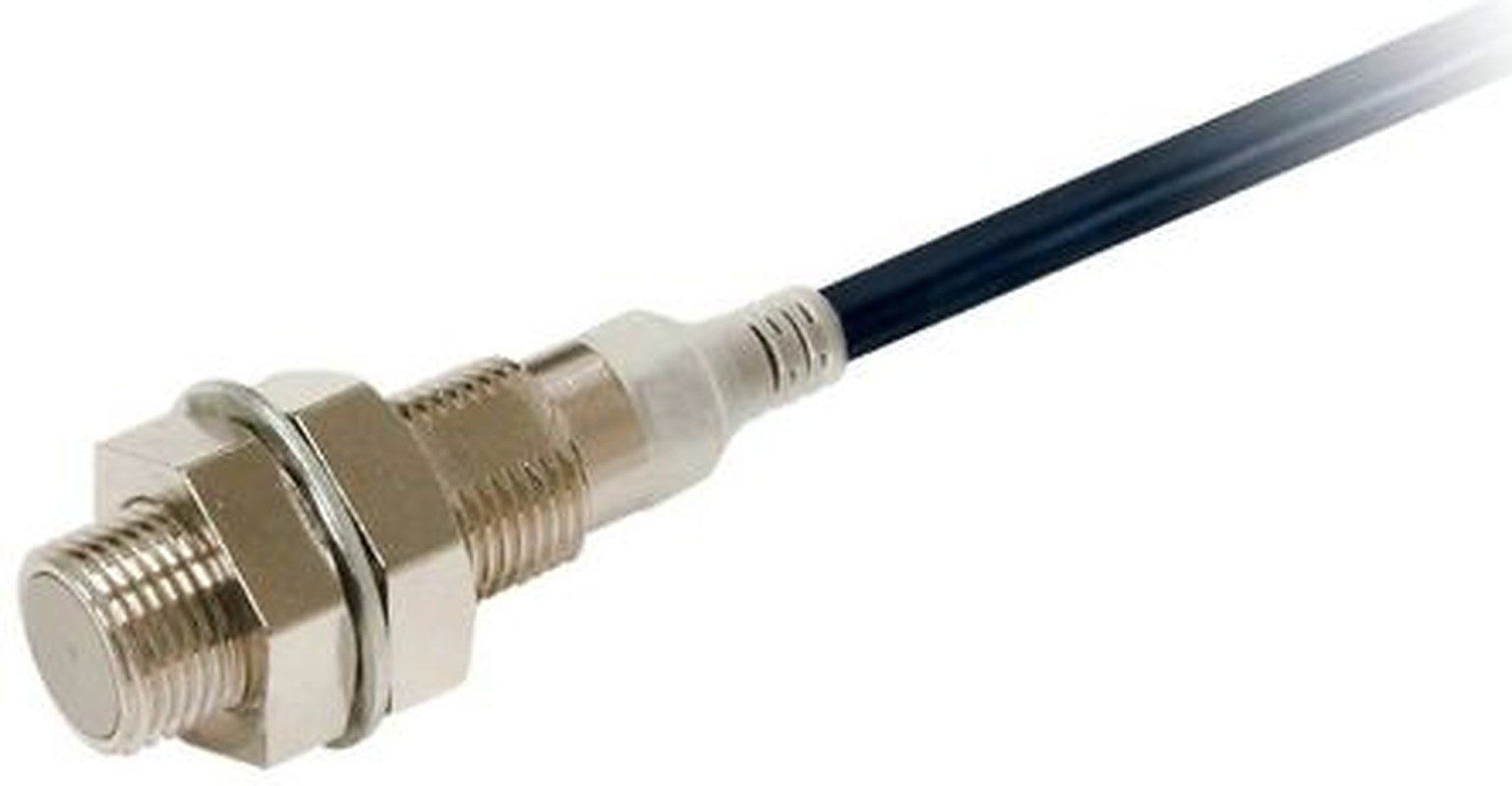 Omron E2E-X2B1T12 2M Threaded Barrel Inductive Proximity Sensor, M12 PNP E2E 30V dc 2 mm 30 V dc 100mA