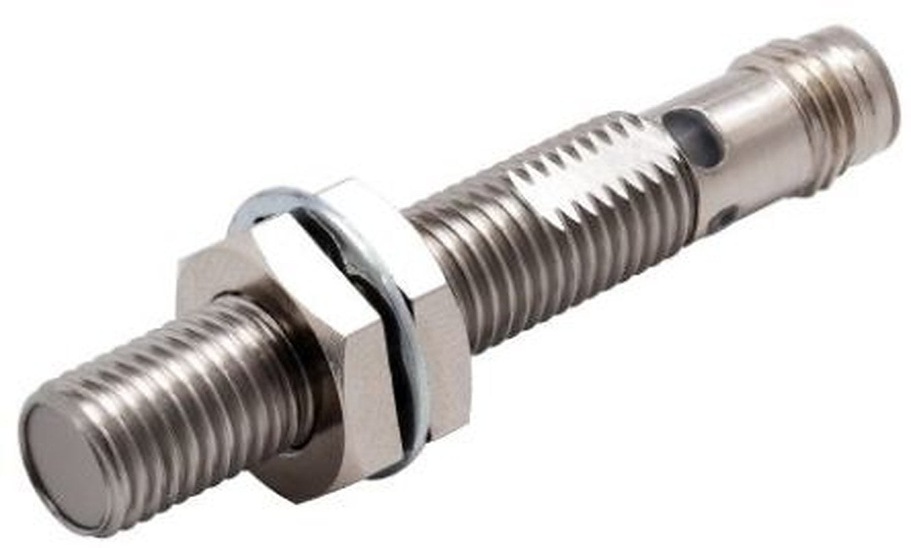 Omron E2E-X2B1TL8-M5 Threaded Barrel Inductive Proximity Sensor, M8 PNP E2E 30V 2 mm 30 V dc 200mA