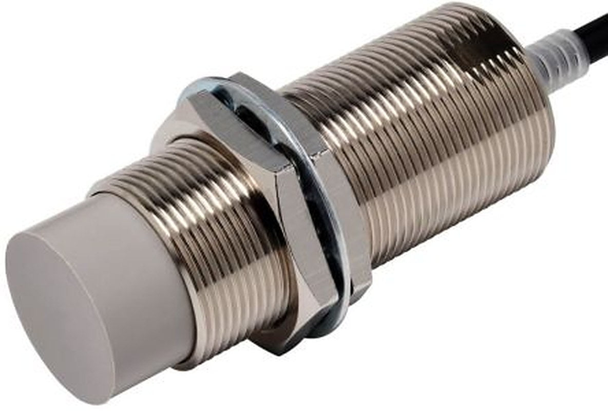 Omron E2E-X30MB1TL30 2M Threaded Barrel Inductive Proximity Sensor, M30 PNP E2E 30V dc 30 mm 30 V dc