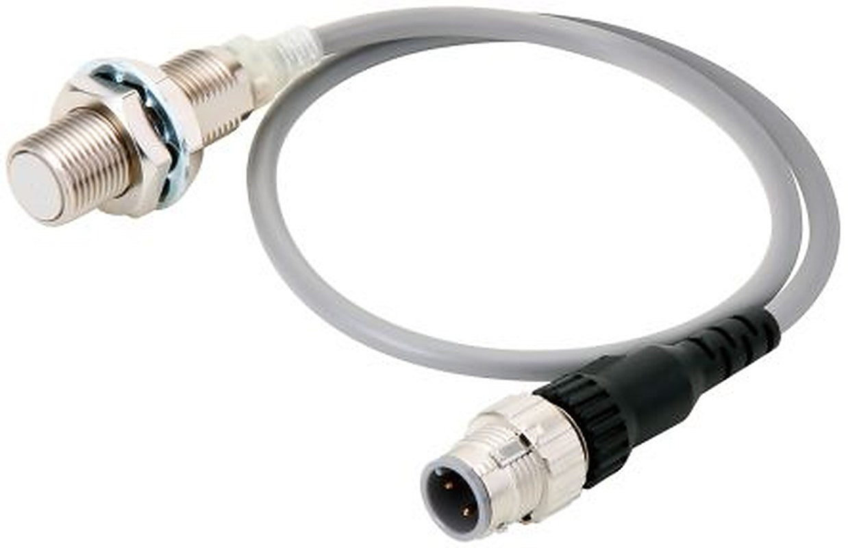 Omron E2E-X3B4-M1TJ-IL3 0.3M Threaded Barrel Inductive Proximity Sensor, M12 PNP E2EX 30V 10 mm 1000 V ac 30 V dc 100mA