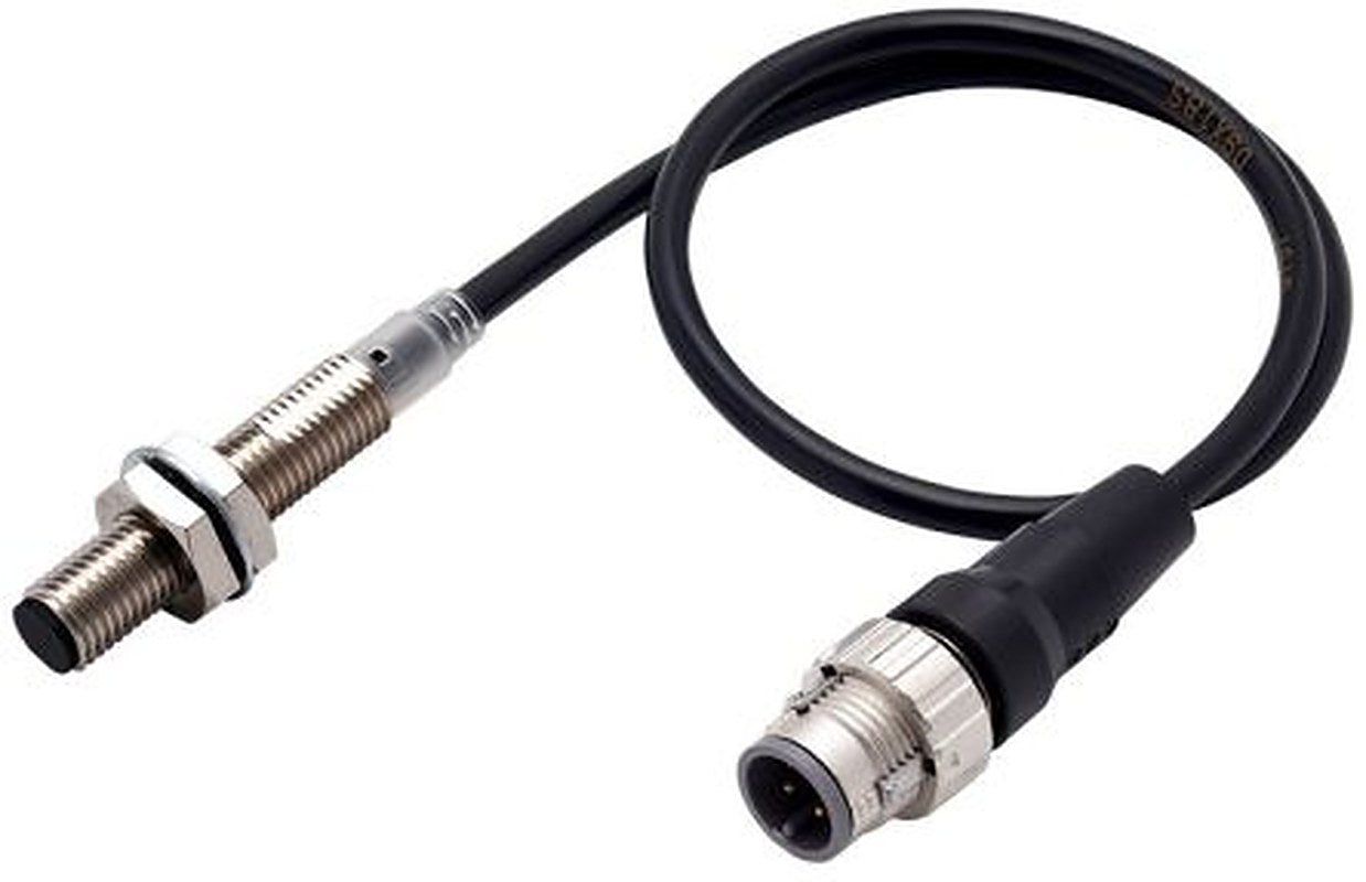 Omron E2E-X4B1TL12-M1TJ 0.3M Threaded Barrel Inductive Proximity Sensor, M12 PNP E2E 30V 4 mm 30 V dc 200mA