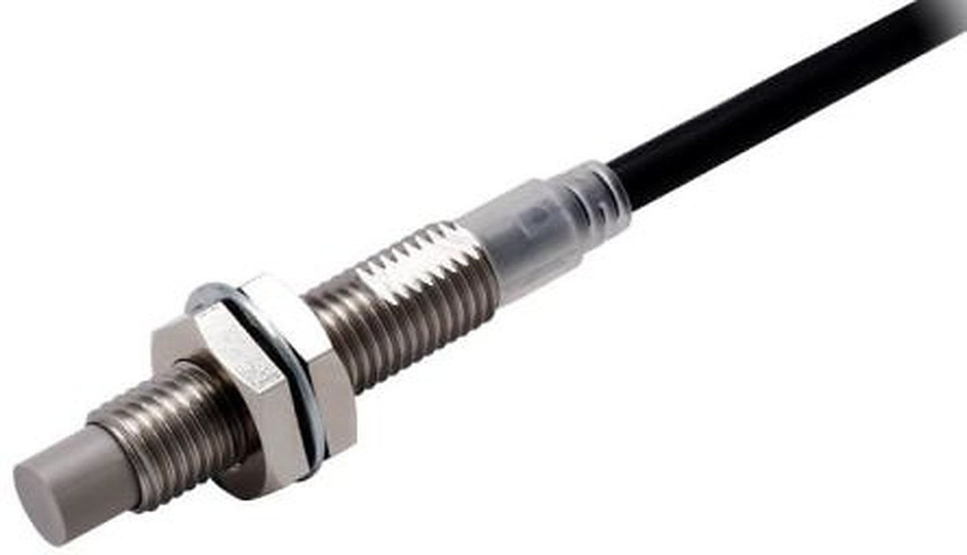 Omron E2E-X4MB1TL8 2M Threaded Barrel Inductive Proximity Sensor, M8 PNP E2E 30V dc 4 mm 30 V dc 200mA