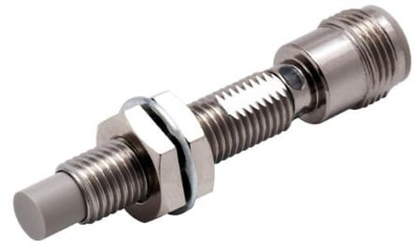 Omron E2E-X4MB1TL8-M1 Threaded Barrel Inductive Proximity Sensor, M8 PNP E2E 30V dc 4 mm 30 V dc 200mA
