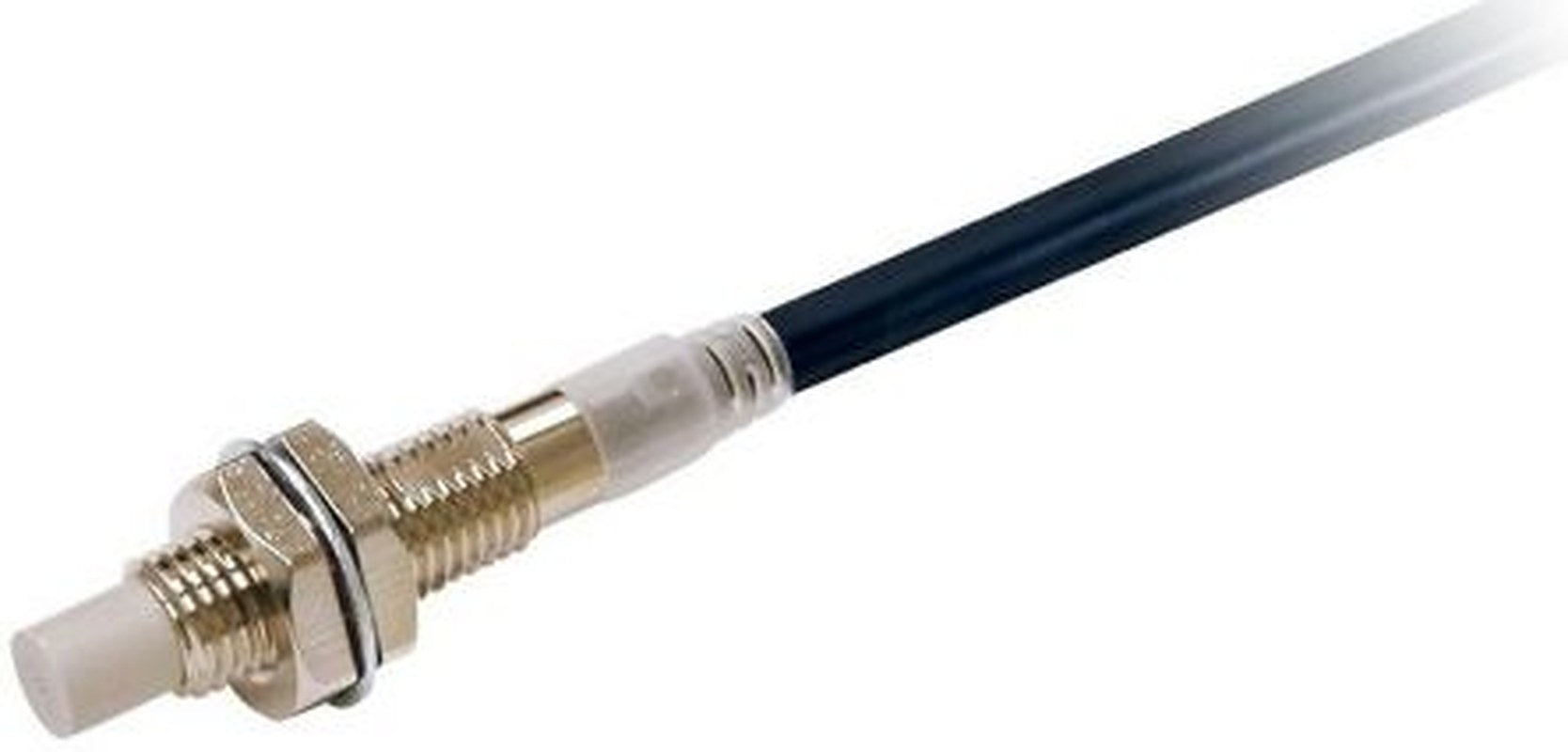 Omron E2E-X4MB28 5M Threaded Barrel Inductive Proximity Sensor, M8 PNP E2E 30V dc 4 mm 30 V dc 200mA