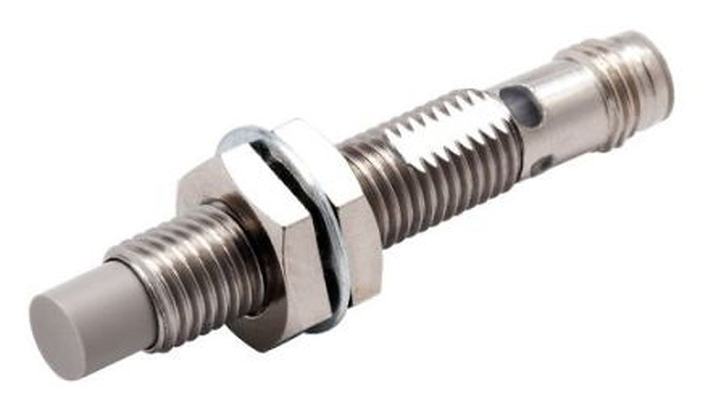 Omron E2E-X4MB2L8-M5 Threaded Barrel Inductive Proximity Sensor, M8 PNP E2E 30V dc 4 mm 30 V dc 200mA