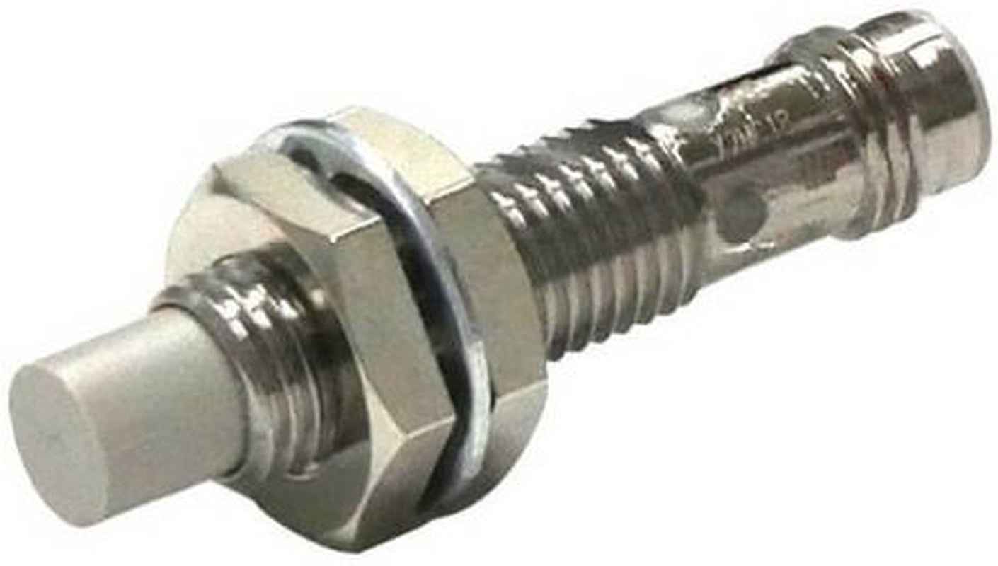 Omron E2E-X4MC18-M5 Threaded Barrel Inductive Proximity Sensor, M8 PNP E2E 30V dc 4 mm 30 V dc 200mA