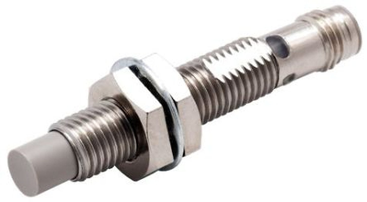 Omron E2E-X4MC1L8-M5 Threaded Barrel Inductive Proximity Sensor, M8 NPN E2E 30V dc 4 mm 30 V dc 200mA