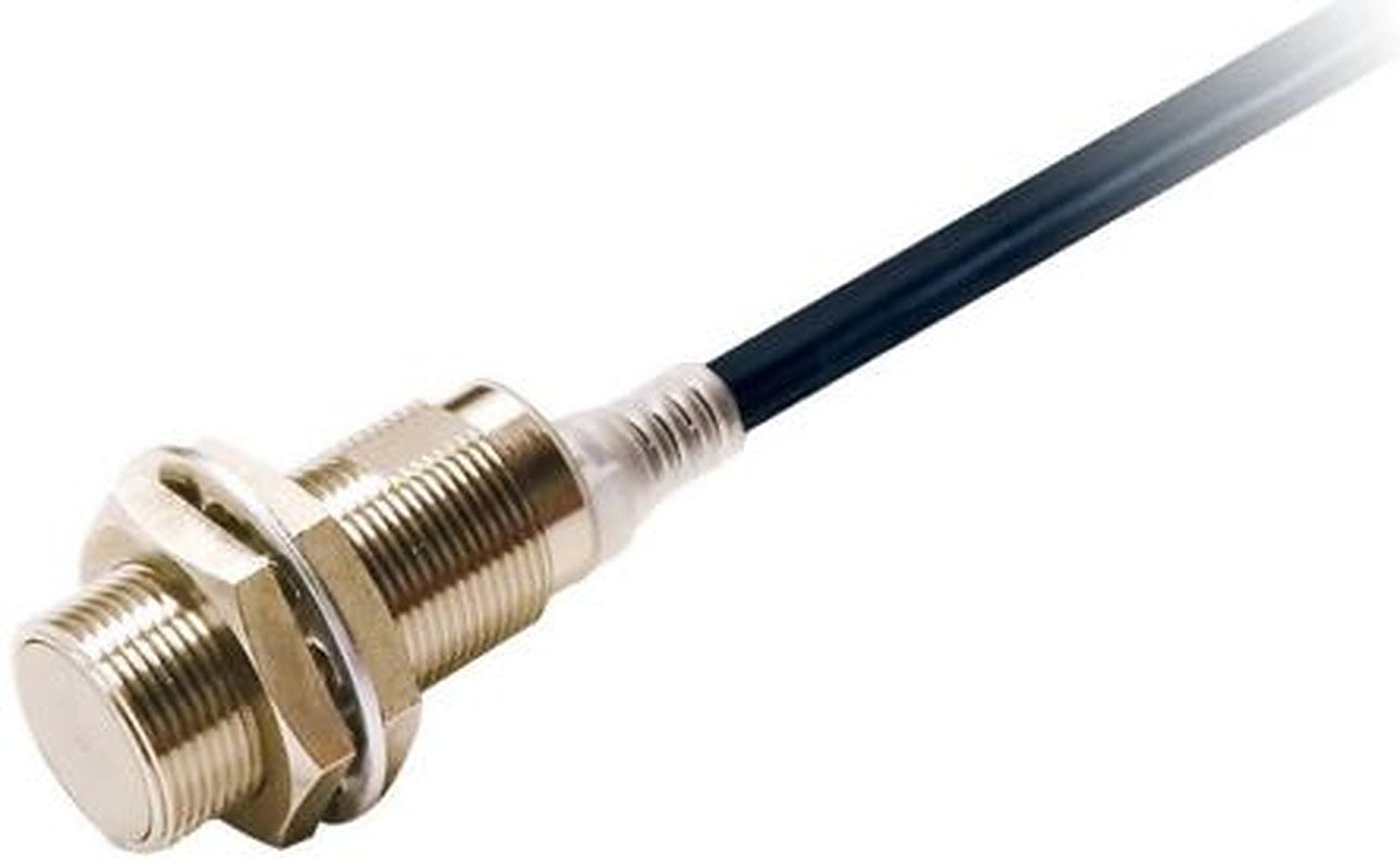 Omron E2E-X5B1T18 2M Threaded Barrel Inductive Proximity Sensor, M18 PNP E2E 30V dc 5 mm 30 V dc 200mA