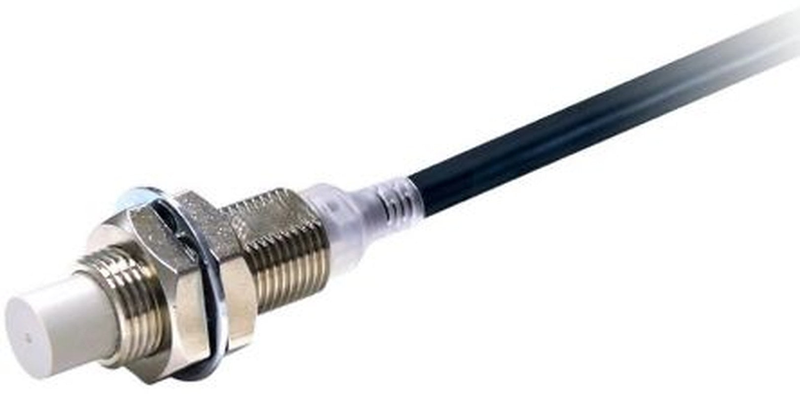 Omron E2E-X5MB1T12 2M Threaded Barrel Inductive Proximity Sensor, M12 PNP E2E 30V dc 5 mm 30 V dc 200mA