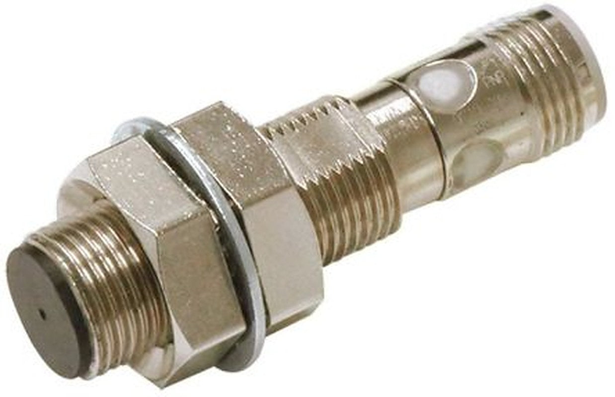 Omron E2E-X6C212-M1 Threaded Barrel Inductive Proximity Sensor, M12 NPN E2EW 30V 6 mm 30 V dc 100mA