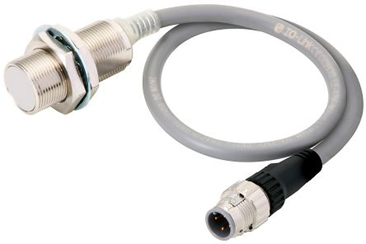 Omron E2E-X7B4-M1TJ-IL3 0.3M Threaded Barrel Inductive Proximity Sensor, M18 IO-Link E2EX 3V 10 mm 30 V dc 100mA