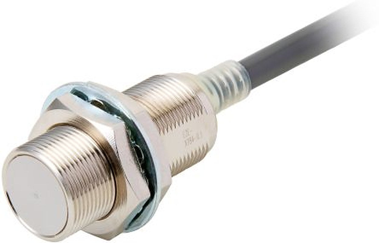 Omron E2E-X7D2-N 5M Threaded Barrel Inductive Proximity Sensor, M18 2-Wire E2EW 30V 7 mm 30 V dc 100mA