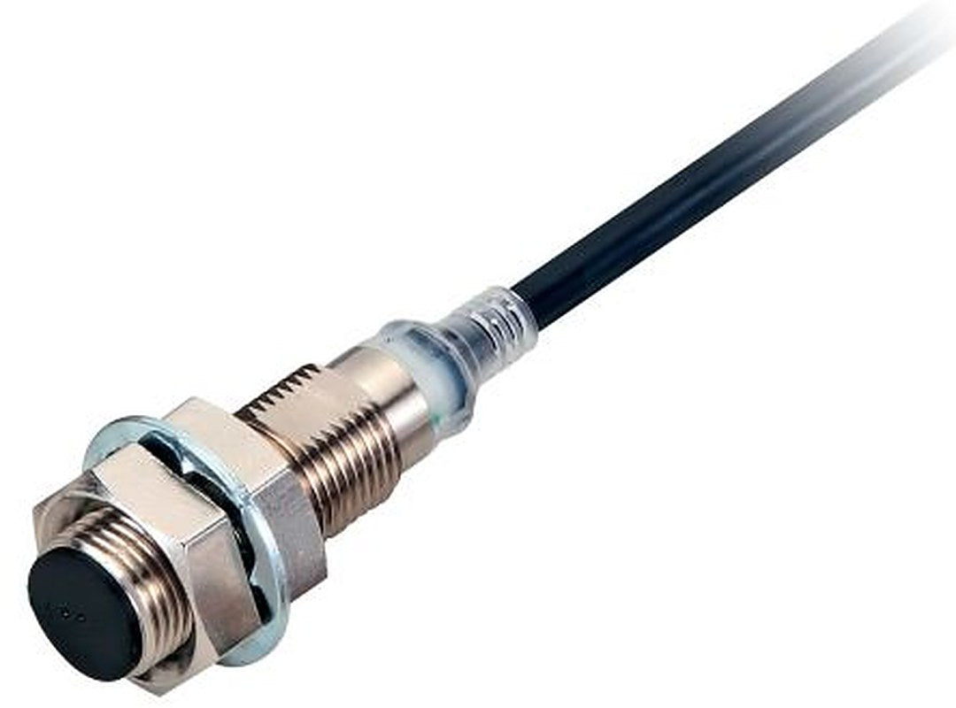 Omron E2E-X7D212 2M Threaded Barrel Inductive Proximity Sensor, M12 2-Wire 30V 7 mm 30 V dc 100mA, 3 mA