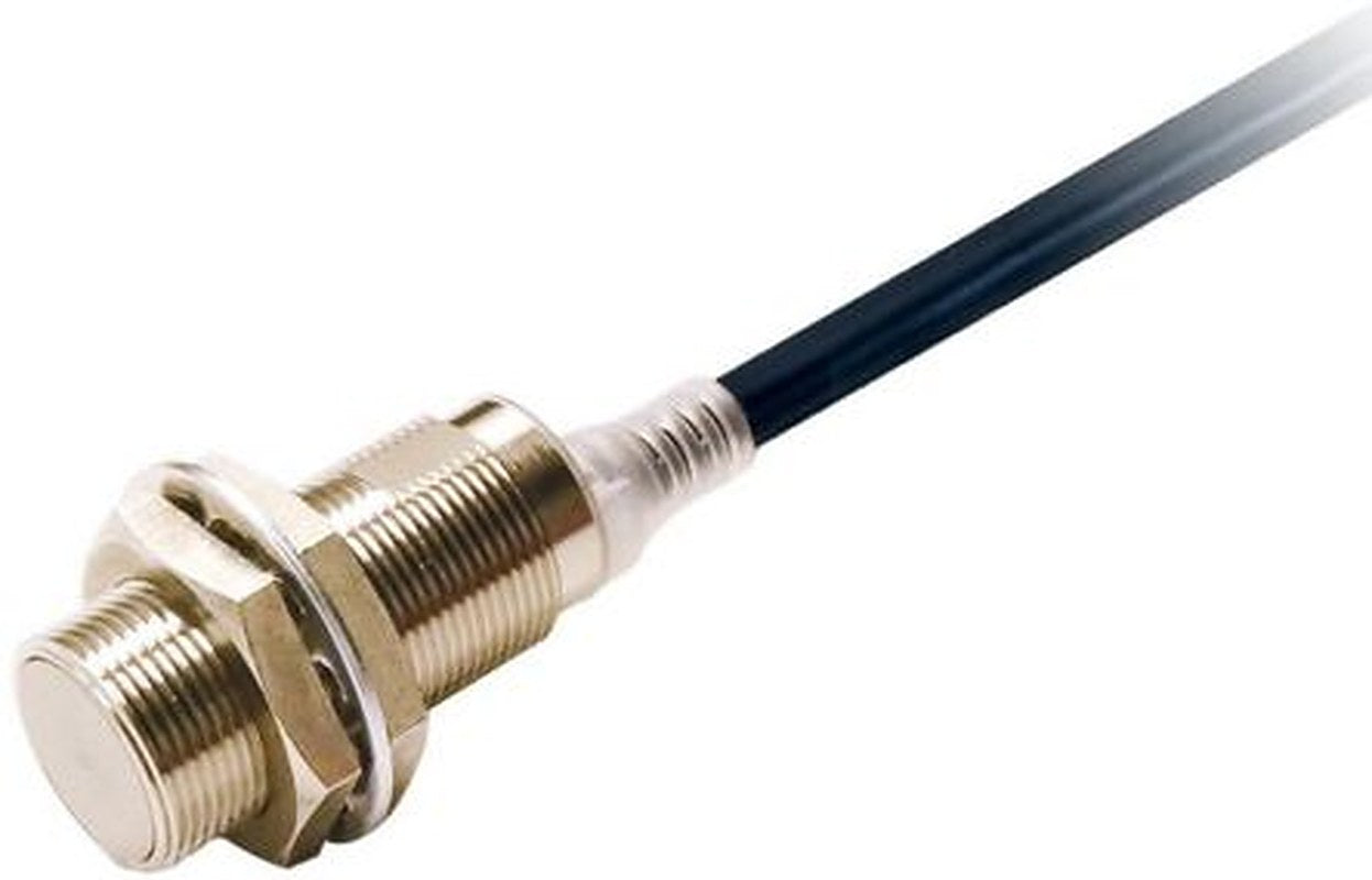 Omron E2E-X8B1T18 5M Threaded Barrel Inductive Proximity Sensor, M18 PNP E2E 30V dc 8 mm 30 V dc 200mA