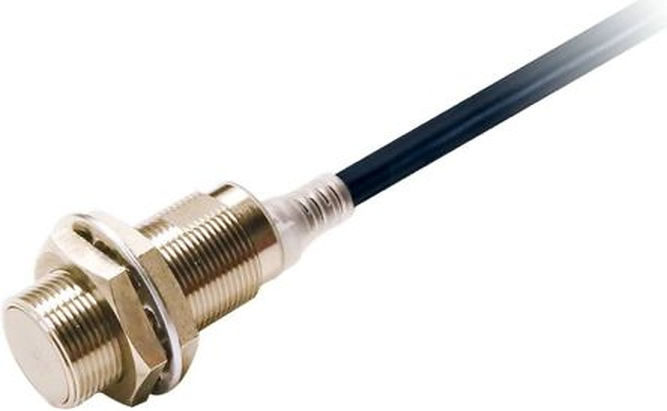 Omron E2E-X8B218 5M Threaded Barrel Inductive Proximity Sensor, M18 PNP E2E 30V dc 8 mm 30 V dc 200mA