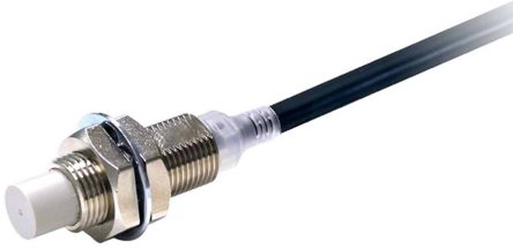 Omron E2E-X8MC212 2M Threaded Barrel Inductive Proximity Sensor, M12 NPN E2E 30V dc 8 mm 30 V dc 200mA