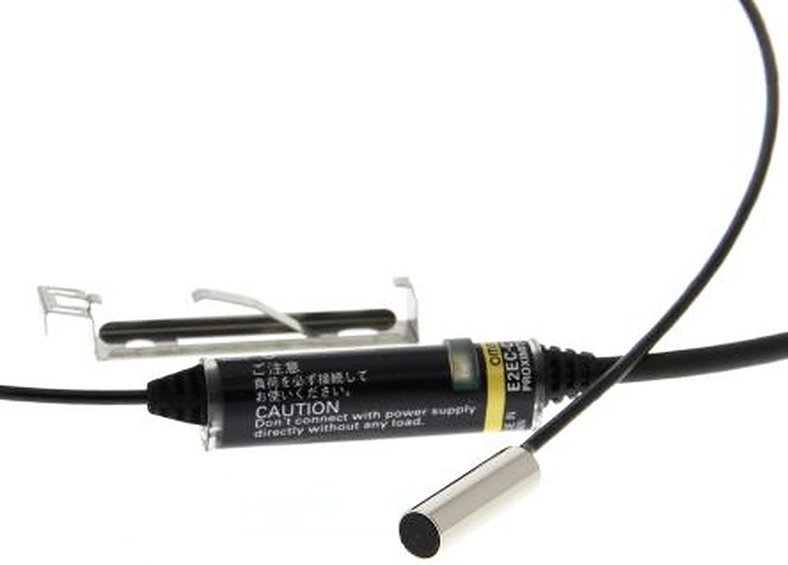 Omron E2EC-C1R5D1 2M Barrel Inductive Proximity Sensor, M12 x 1 2-Wire E2EC 24V dc 1.5 mm 30 V dc 100mA, 5 mA