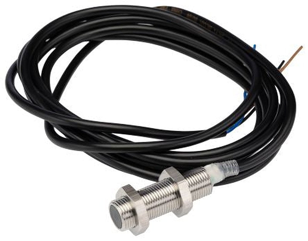 Omron E2EH-X3B1 2M Threaded Barrel Inductive Proximity Sensor, M12 PNP E2, E2 24V dc 3 mm 32 V dc 100mA