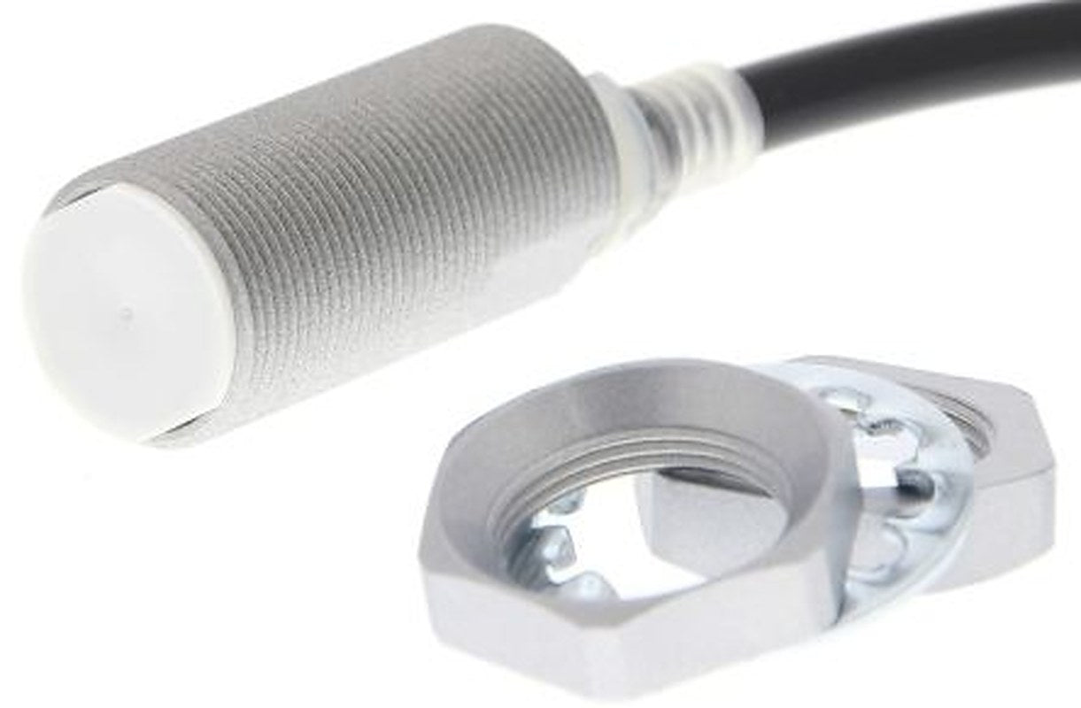 Omron E2EQ-X11D118 2M Threaded Barrel Inductive Proximity Sensor, M18 2-Wire 30V 11 mm 30 V dc 100mA