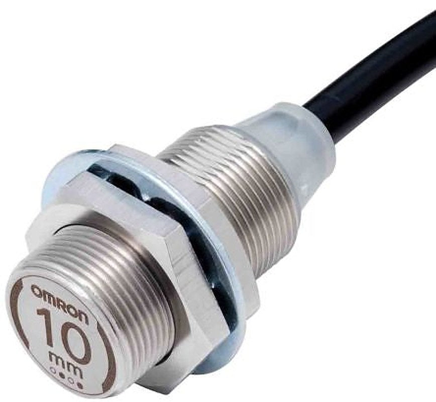 Omron E2EW-X10B330 2M Threaded Barrel Inductive Proximity Sensor, M30 x 1.5 PNP E2EW 30V 10 mm 30 V dc 200mA