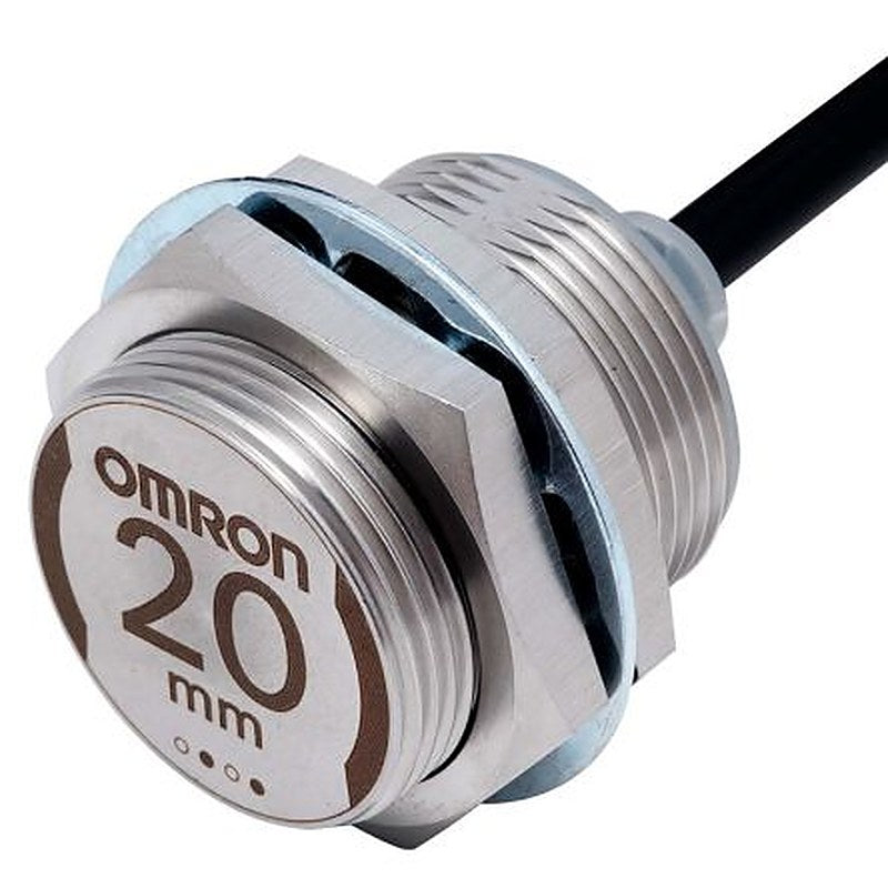 Omron E2EW-X20C130 2M Threaded Barrel Inductive Proximity Sensor, M30 x 1.5 NPN E2EW 30V 20 mm 30 V dc 100mA