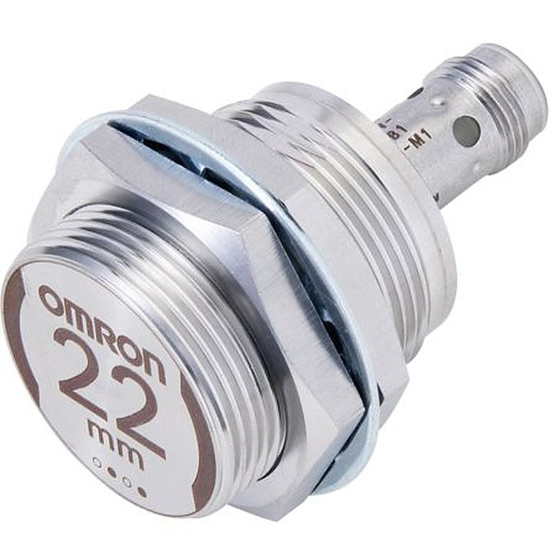 Omron E2EW-X22B230-M1 Threaded Barrel Inductive Proximity Sensor, M30 PNP E2EW 30V dc 22 mm 30 V dc 200mA