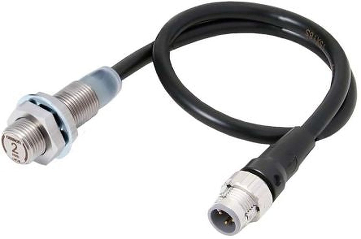 Omron E2EW-X2C112-M1TJ 0.3M Threaded Barrel Inductive Proximity Sensor, M12 x 1 NPN E2EW 30V 2 mm 30 V dc 200mA