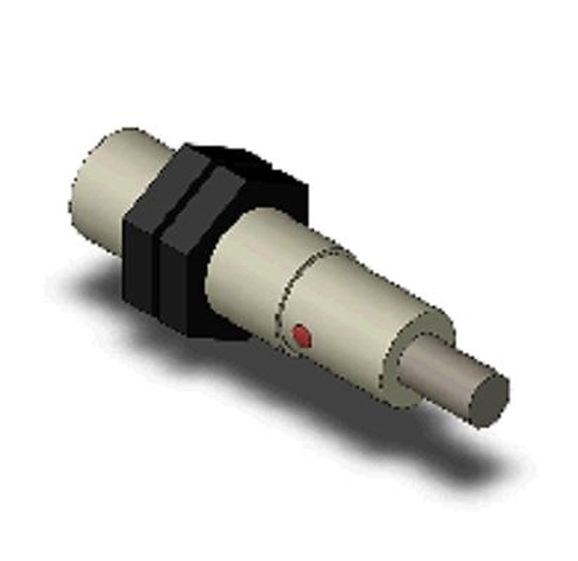 Omron E2F-X2Y1 2M Threaded Barrel Inductive Proximity Sensor, M12 2-Wire 240V ac 2 mm 100mA, 5 mA