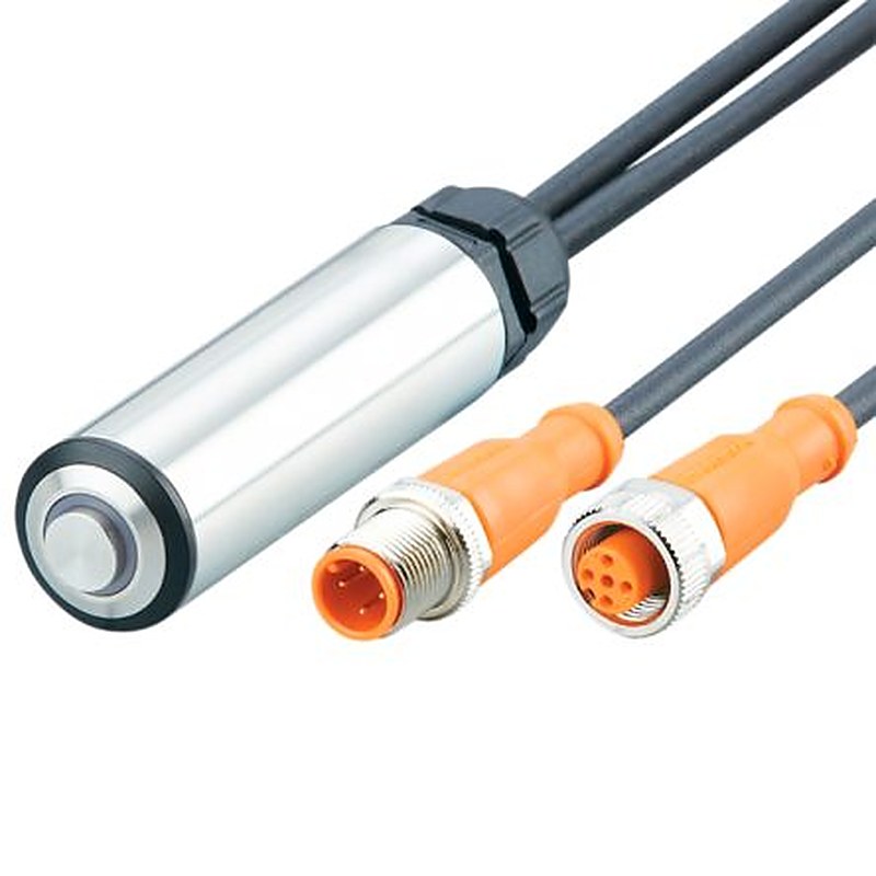 ifm electronic, E304 Series Push Button for Use with Pressure Sensors, RoHS Standard