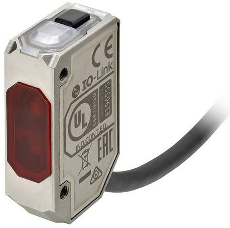 Omron Background Suppression Photoelectric Sensor, Rectangular Sensor