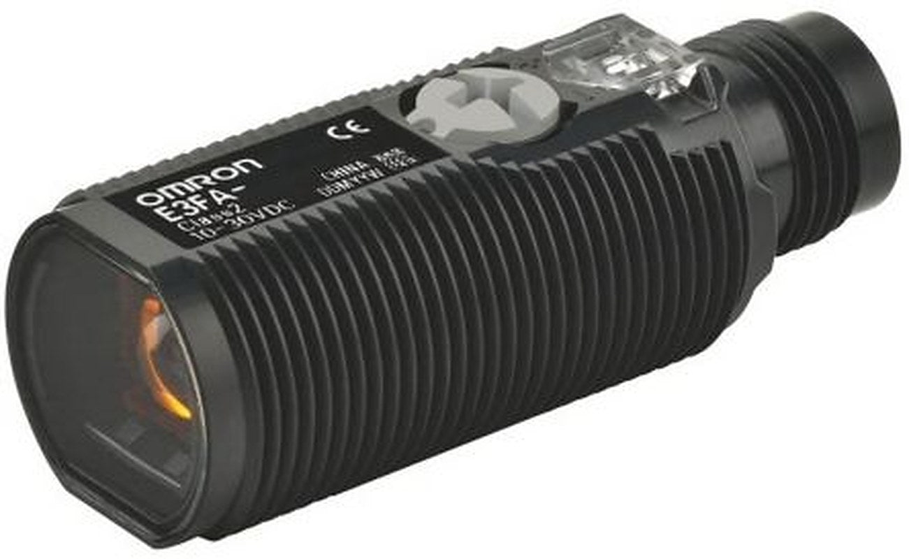 Omron Retroreflective Photoelectric Sensor, Cylindrical Sensor