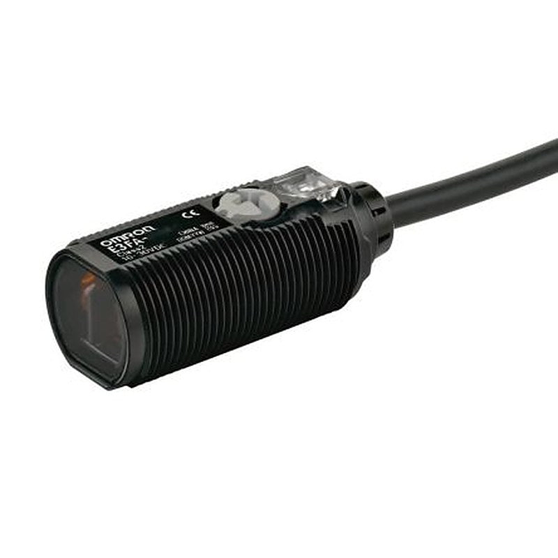 Omron Diffuse Photoelectric Sensor, Cylindrical Sensor