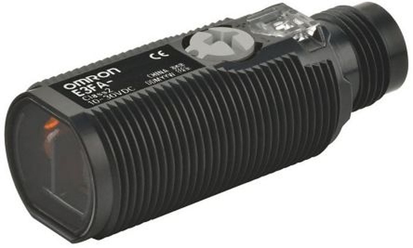 Omron Diffuse Photoelectric Sensor, Cylindrical Sensor