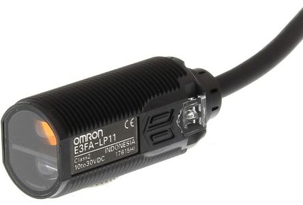 Omron Diffuse Photoelectric Sensor, Cylindrical Sensor