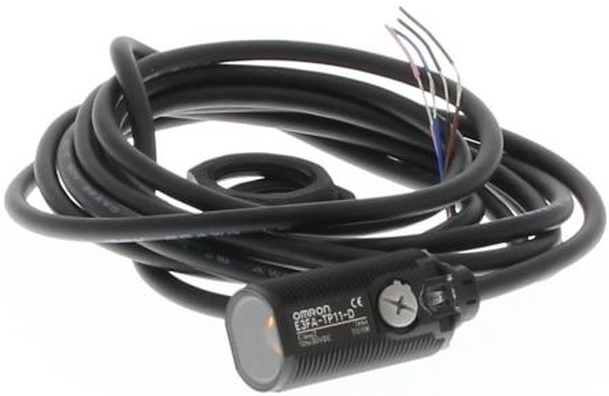 Omron Through Beam Photoelectric Sensor, Cylindrical Sensor