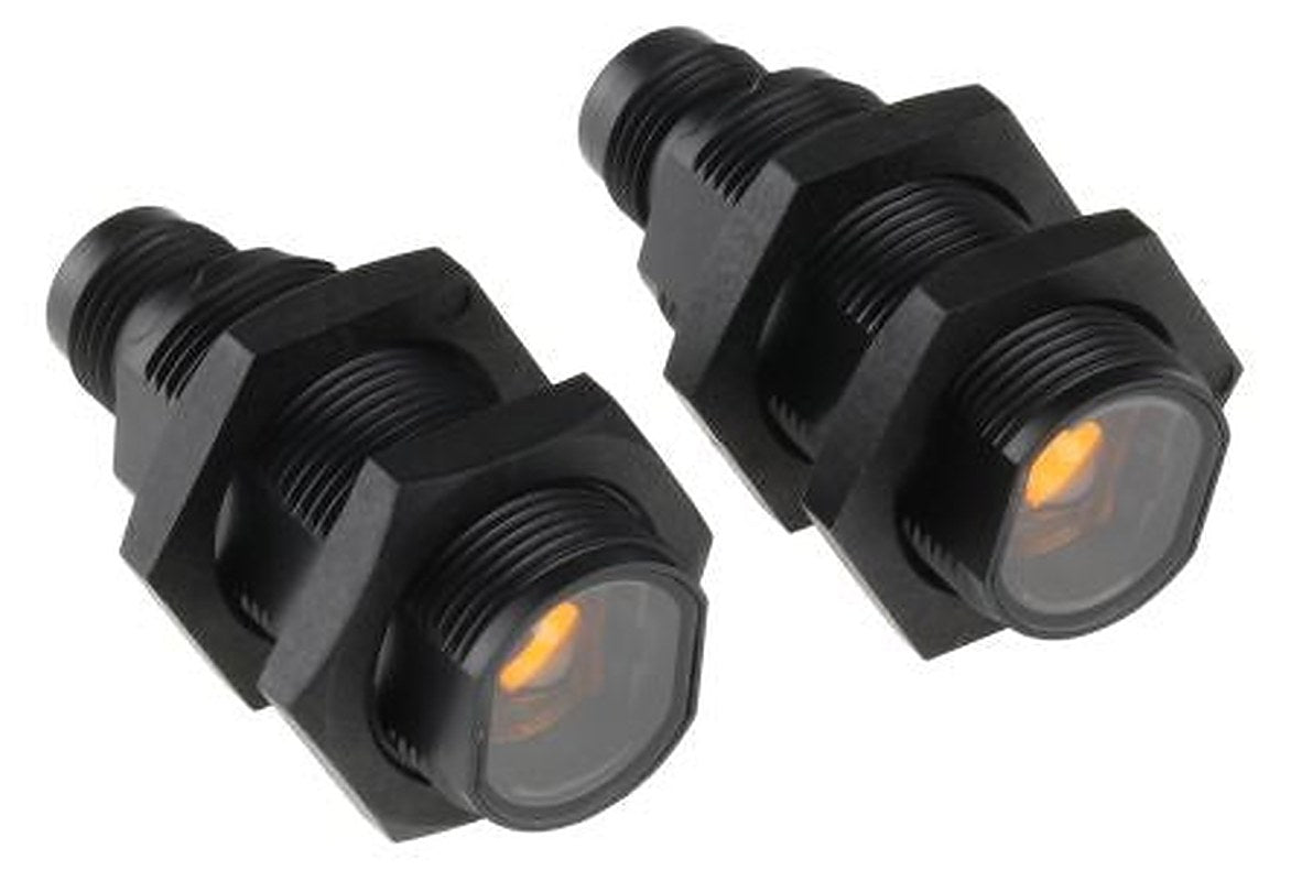 Omron Through Beam Photoelectric Sensor, Barrel Sensor