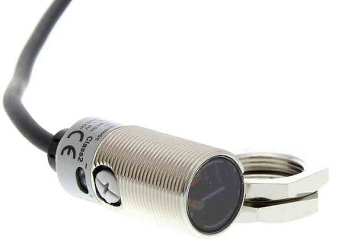 Omron Diffuse Photoelectric Sensor, Cylindrical Sensor