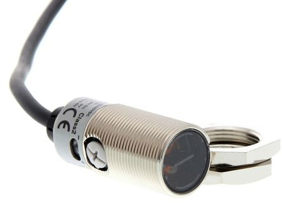 Omron Diffuse Photoelectric Sensor, Cylindrical Sensor
