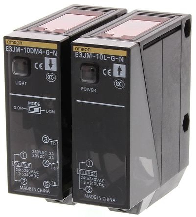 Omron Through Beam Photoelectric Sensor, Block Sensor