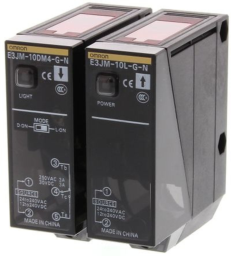 Omron Through Beam Photoelectric Sensor, Block Sensor