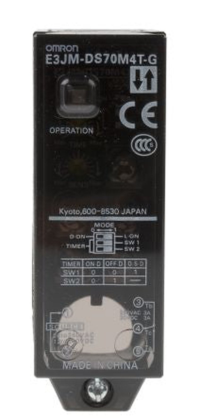 Omron Diffuse Photoelectric Sensor, Block Sensor